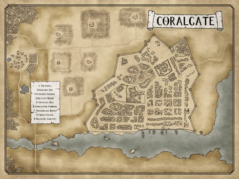 Coralgate: A Town by the Sea