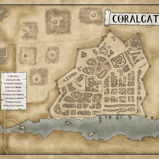 Coralgate: A Town by the Sea